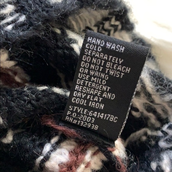 nwt // cliché fringe textured cotton blend sweater - Picture 11 of 12